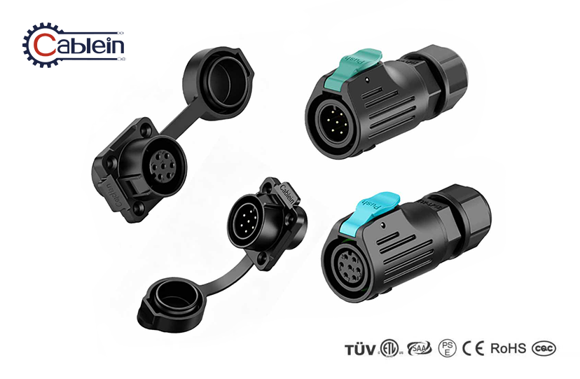 LP12 Flange Waterproof Connector